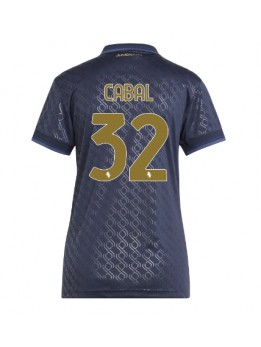 Juventus Juan Cabal #32 Zenski Rezervni Dres 2024-25 Kratak Rukavima